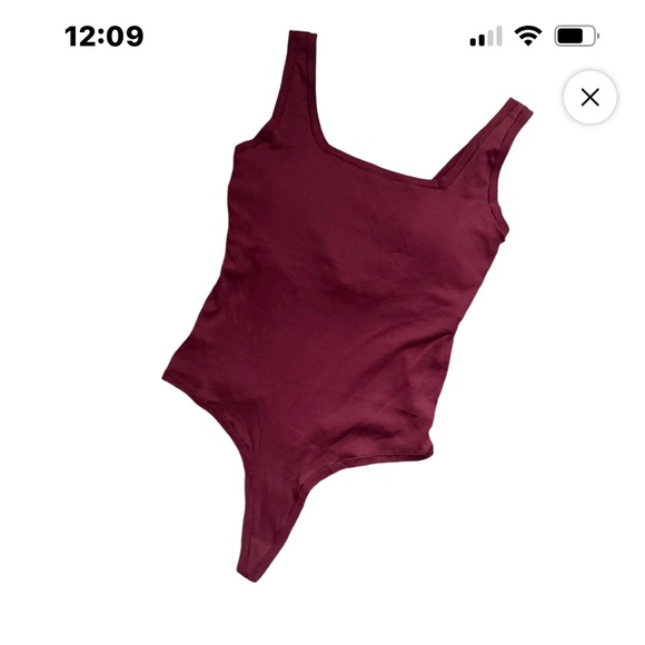 GAP Tops - Gap Body Cotton Rib Bodysuit XL